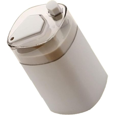 Suport Scobitori, Flippy, Automat, cu Buton si Capac, din PP, 9.5x6 cm, Gri