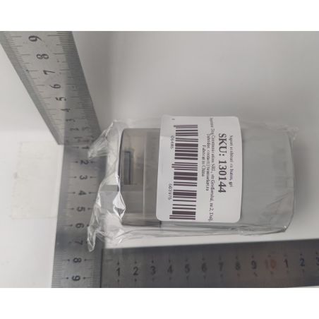 Suport Scobitori, Flippy, Automat, cu Buton si Capac, din PP, 9.5x6 cm, Gri