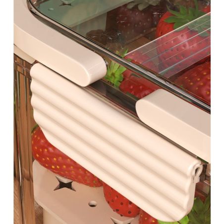 Cutie pentru Depozitare Alimente, Flippy, de Uz Casnic, 2 Compartimente, Zona pentru Gheata, Mentinere Fresh, cu Maner, Material