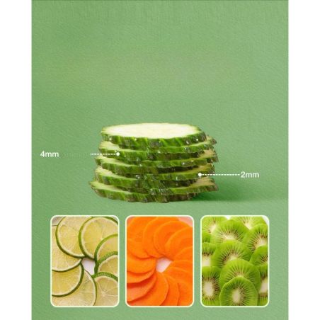 Feliator de Legume Multifunctional, Flippy, Taieturi Diferite, Razatoare pentru Bucatarie, Taietor de Cartofi, Presa Manuala, Pl
