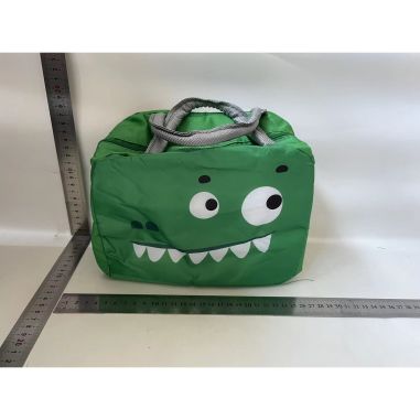 Geantă Frigorifică, Flippy, cu Desene Animat, Portabilă pentru Copii, de Prânz, din Pânză Oxford, 22x14x19 cm, Model Crocodil, V