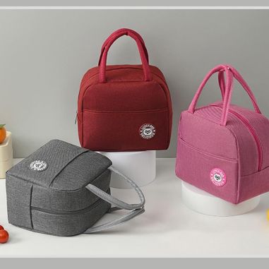 Geanta Termica pentru Pranz, Flippy, Multifunctionala, Compartimentata, Impermeabila, cu Manere, Buzunar Exterior, 22x14x19 cm, 