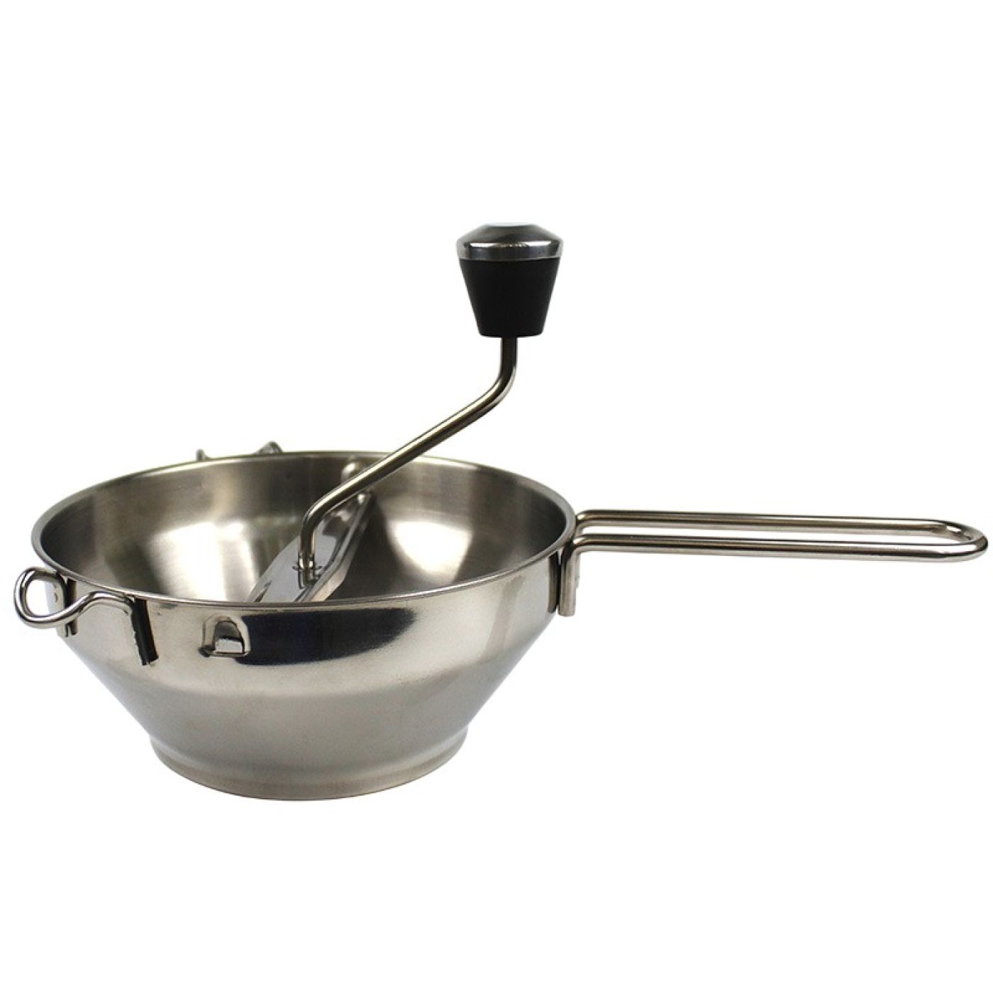 Rasnita Manuala pentru Fructe, din Otel Inoxidabil, Macinare Alimentelor pentru Bebelusi, 3 Discuri de Macinat, Presa, p