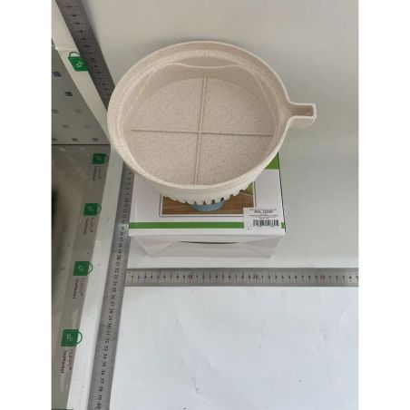 Bol Feliator pentru Salata, Flippy, Castron Multifunctional pentru Legume si Fructe, pentru Spalat si Taiat Legumele, cu Scurger