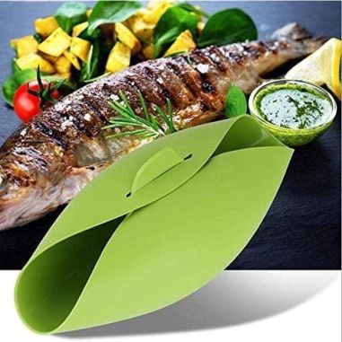 Tava de Copt pentru Cuptor, Flippy, pentru Paine, Peste, Legume, din Silicon, Pliabila, Multifunctionala, Forma pentru Preparare