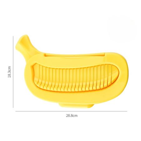 Feliator Multifunctional pentru Alimente, Flippy, Model Banana, pentru Legume si Fructe, Accesoriu pentru Bucatarie, 28.8x18.3 c