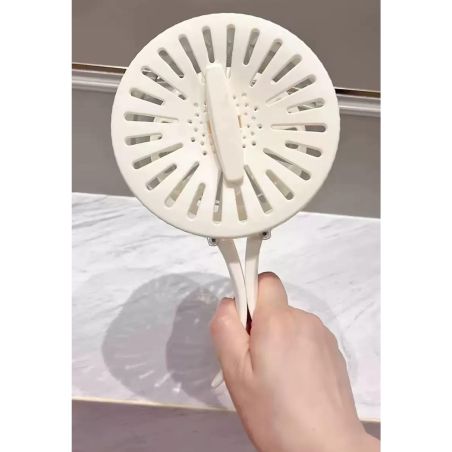 Strecuratoare 2 in 1 pentru Fructe si Legume, Flippy, Cos de Scurgere si Cutie de Depozitare, 15.5 x 8.3 cm, din PP, cu Maner si