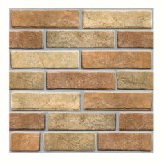 Set 10 x Placi Tapet Autocolant 3D cu Imitatie de Caramida de Piatra, pentru Perete Bucatarie Sufragerie, Usor de Curatat, Rezis