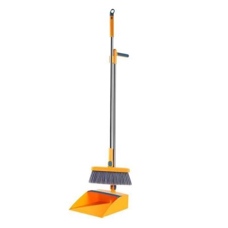 Set Matura si Faras cu Coada Detasabila, Flippy, cu Dinti de Pieptene pentru Curatare Matura, rotativ, pliabil, Otel inoxidabil 