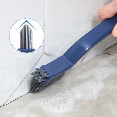 Perie 3in1 de Curatat Podele si Rosturi, Flippy, Lungime Maner 28 cm, Peri din PP, Otel si Plastic, Cleste pentru Scame si Par I