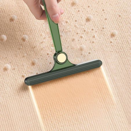 Perie de Indepartare a Scamelor, Flippy, pentru Haine si Par de Animale, cu Doua Fete, Manual, Multifunctional, 12x14.5 cm, Acce