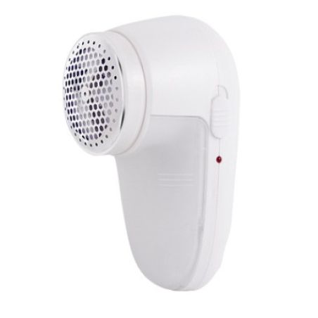 Aparat Scame si Par Haine, Flippy, Electric, USB inclus, Periuta Curatare, pentru Diferite Tesaturi, 13 x 6.8 x 5.8 cm, Alb