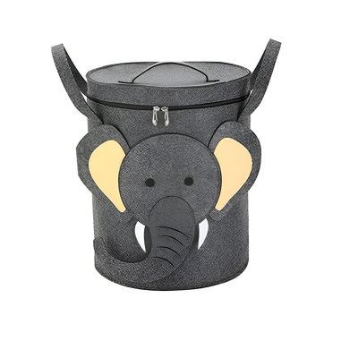 Cutie de Depozitare 2In1, Flippy, Impermeabila, Covor pentru Jucarii si Lego 150cm, Capacitate Mare, cu Manere, cu Sfori, Inalti