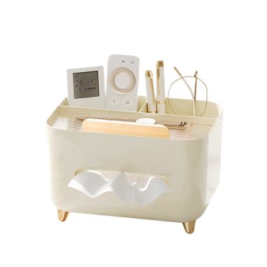 Suport pentru Servetele, Flippy, Cutie Multifunctionala, Design Minimalist, ABS, cu Suport pentru Obiectele Personale, pentru Bi