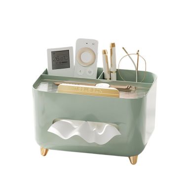 Suport pentru Servetele, Flippy, Cutie Multifunctionala, Design Minimalist, ABS, cu Suport pentru Obiectele Personale, pentru Bi