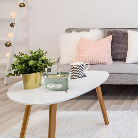 Suport pentru Servetele, Flippy, Cutie Multifunctionala, Design Minimalist, ABS, cu Suport pentru Obiectele Personale, pentru Bi