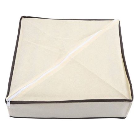 Cutie De Depozitare, Flippy, Pentru Lenjerie, Sosete Si Sutiene, Material Textil, 24 Compartimente, 32 x 32 x 10 cm, Culoare Bej