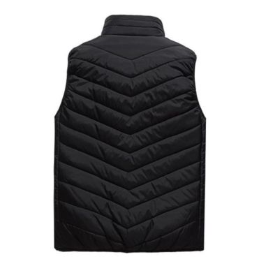 Vesta Inteligenta Incalzita, Flippy, Unisex, 2 Zone de Incalzire, Umplutura Bumbac, 3 Trepte de Temperatura, Incarcare USB, Negr
