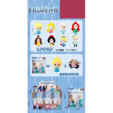 Plic cu Surpize pentru Fetite, Printese Diverse, 14.5×11.5×6cm, multicolor, +3ani