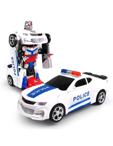 Masina de Politie Transformabila...