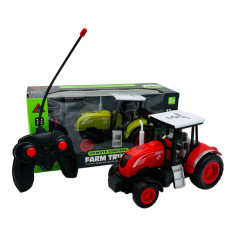 Tractor de Jucarie cu Telecomanda - Farm Truck, 27 MHz,...