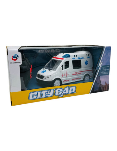 Eroul Salvator pe Roti, Ambulanta cu...