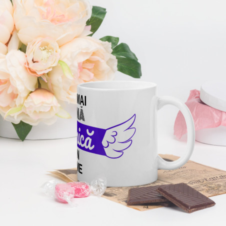 Cana personalizata „Cea mai bună bunica din lume” – 11 oz, 330ml