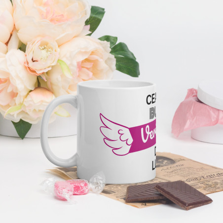 Cana personalizata „Cea mai buna verisoara din lume” – 11 oz, 330ml
