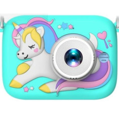 Camera foto digitala pentru copii, model unicorn, USB,...