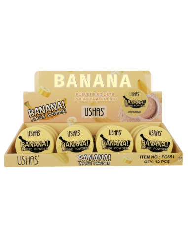 Pudră Compactă USHAS Banana Loose...