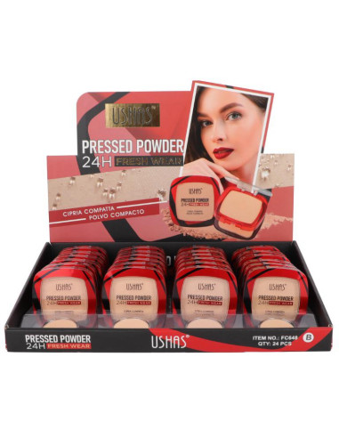 Pudră Compactă USHAS Pressed Powder...