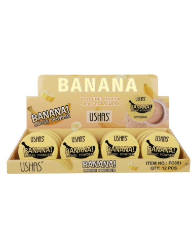 Pudră Compactă USHAS Banana Loose...