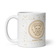 Cana personalizata „Leu – Putere si Stralucire” – 11 oz....
