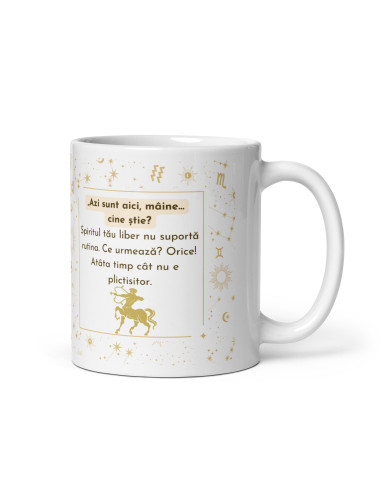 Cana personalizata „Sagetator –...