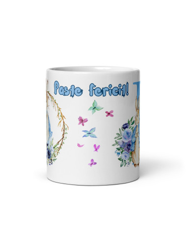 Cana personalizata, Initiala E -...