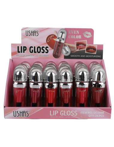 USHAS Lip Gloss Even Color Smooth and...