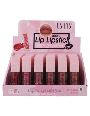 Ruj Lichid Mat USHAS Long-Lasting...