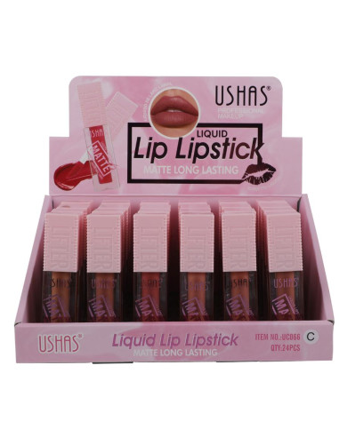 Ruj Lichid Mat USHAS Long-Lasting...