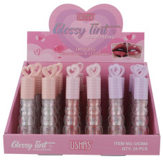 Luciu de Buze USHAS Glossy Tint, 5g – Hidratare & Culoare...