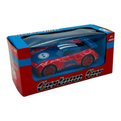 Masinuta Cartoon Car din Metal - 12 cm, Design Sportiv,...