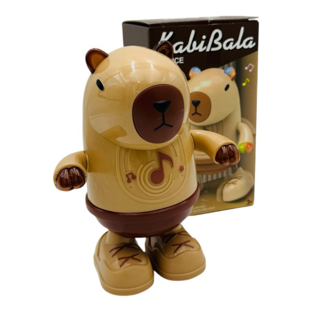 Jucarie Interactiva Capybara Kabi Bala, cu Muzica, Lumini si Miscare