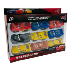 Set 9 Masini de Curse Racing Cars, 31.5x6.2x23.5 cm -...