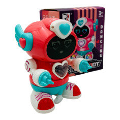 Rock Robot Fetita cu Sunete si Lumini - Distractie si...