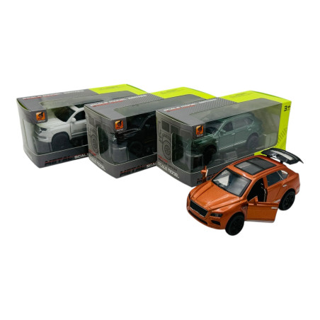 Mașinuță Metalică SUV cu Uși Deschise, 15.5×7×6.5 cm – Modele și Culori Variate
