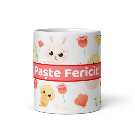 Cana personalizata – Cadou Special de Paste – 330 ml (11 oz)