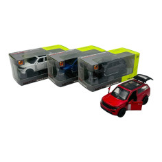 Mașinuță Metalică de Poliție SUV, 15×7×6.5 cm – Culori...