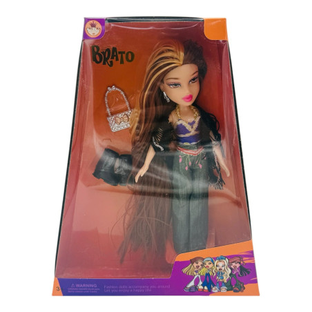 Papusa Fashion Diva cu Accesorii, Tinuta Eleganta si Detalii Realiste, 29×23×6cm