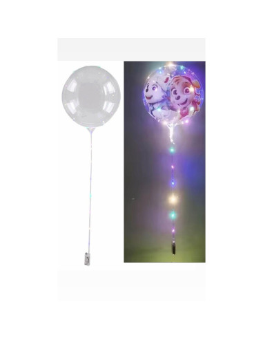 Balon Transparent cu Lumină LED cu...