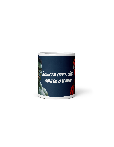 Cana model cu super eroi – Cadou...