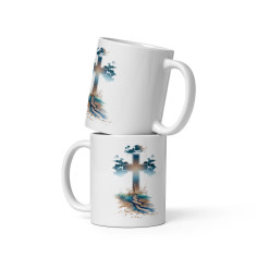 Cana ceramică cu simbol al credinței – Cadou special –...